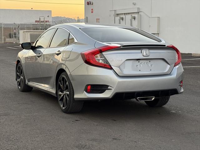 Photo of 2021 Silver Honda Civic