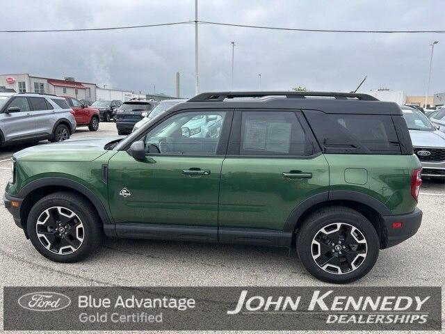 Photo of 2024 ERUPTION GREEN METALLIC Ford Bronco Sport