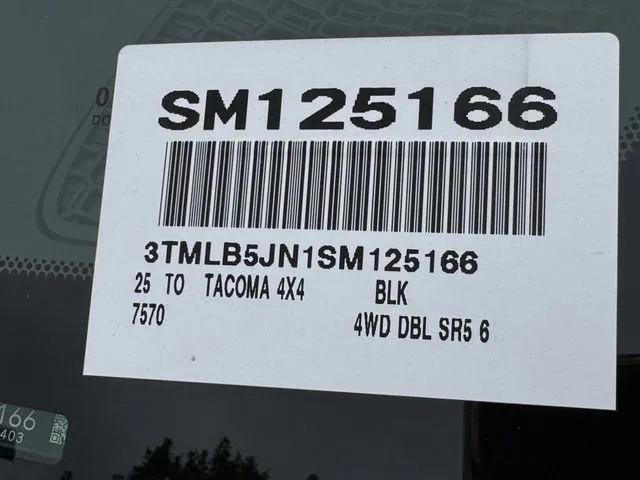 Photo of 2025 Black Toyota Tacoma