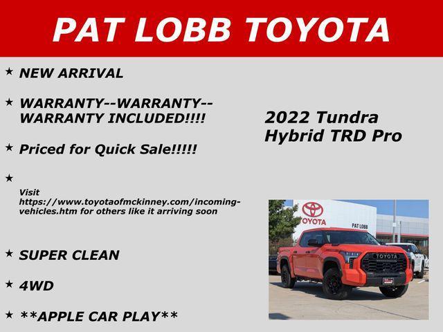 Photo of 2022 Octane Toyota Tundra Hybrid