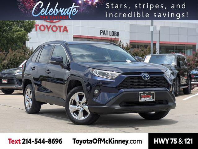Photo of 2021 Blue Toyota RAV4 Hybrid