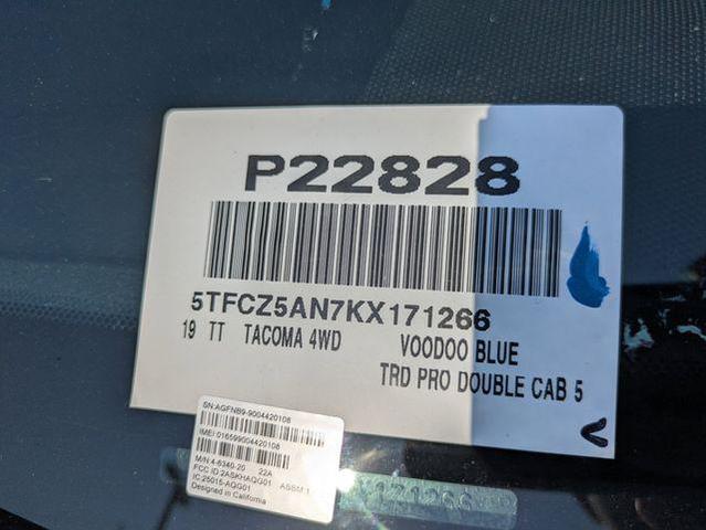 Photo of 2019 Voodoo Blue Toyota Tacoma