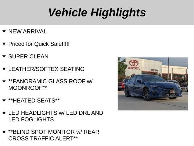 Photo of 2025 Reservoir Blue Toyota Camry