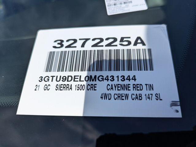 Photo of 2021 Cayenne Red Tintcoat GMC Sierra 1500