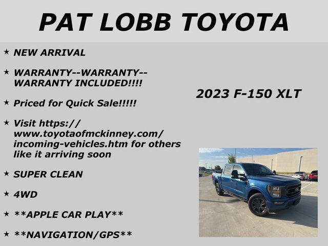 Photo of 2023 Atlas Blue Metallic Ford F-150