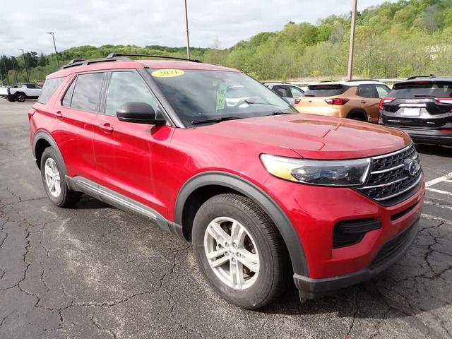 Photo of 2021 Rapid Red Metallic Tinted Clearcoat Ford Explorer