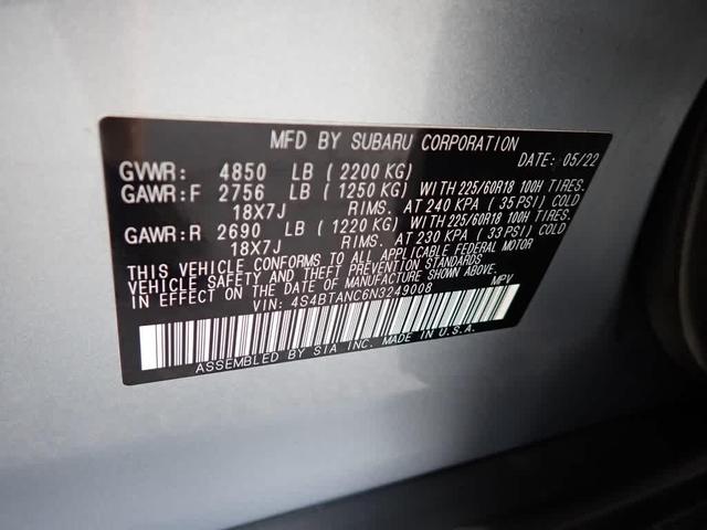 Photo of 2022 Ice Silver Metallic Subaru Outback
