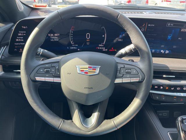 Photo of 2024 Crystal White Tri-Coat Cadillac XT4
