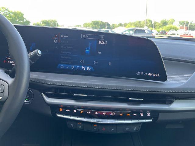 Photo of 2024 Crystal White Tri-Coat Cadillac XT4