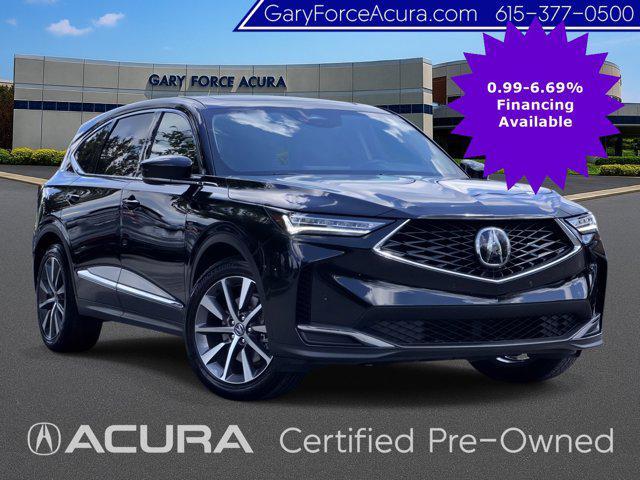 Photo of 2025 Majestic Black Pearl Acura MDX