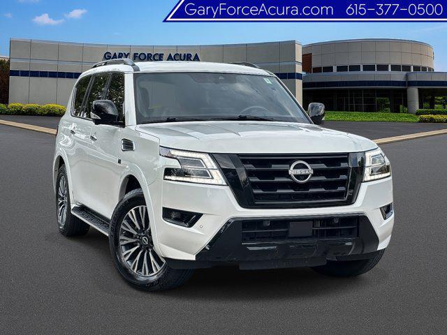 Photo of 2022 Aspen White Pearl Nissan Armada