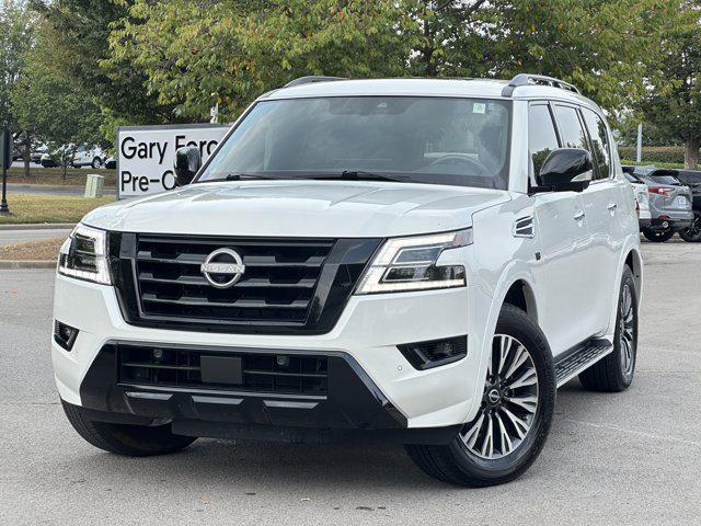 Photo of 2022 Aspen White Pearl Nissan Armada