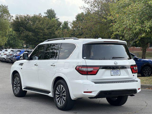 Photo of 2022 Aspen White Pearl Nissan Armada