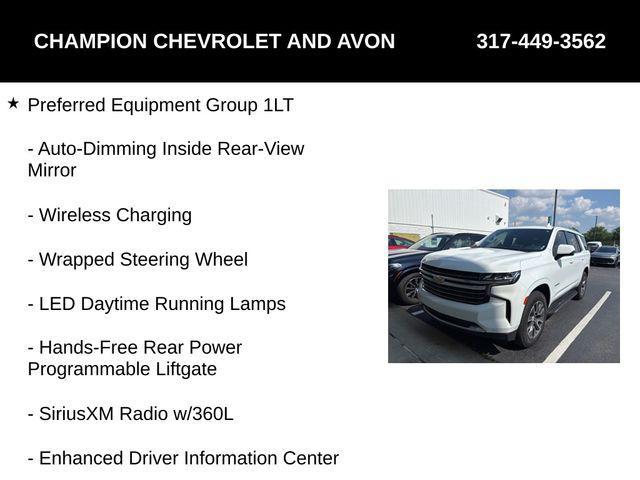 Photo of 2023 Summit White Chevrolet Tahoe