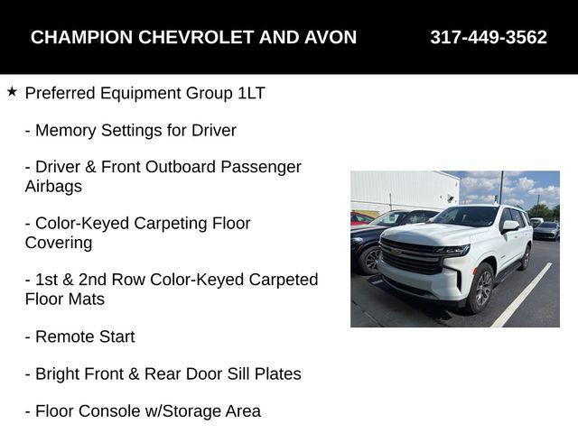 Photo of 2023 Summit White Chevrolet Tahoe