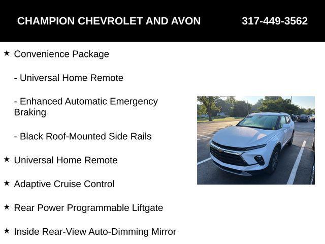 Photo of 2023 Summit White Chevrolet Blazer