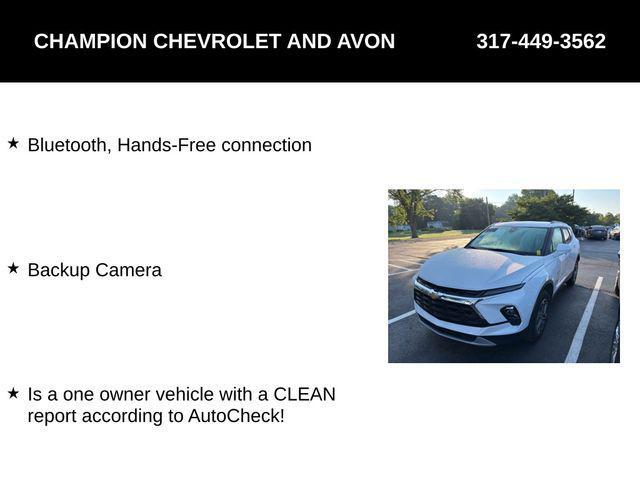 Photo of 2023 Summit White Chevrolet Blazer