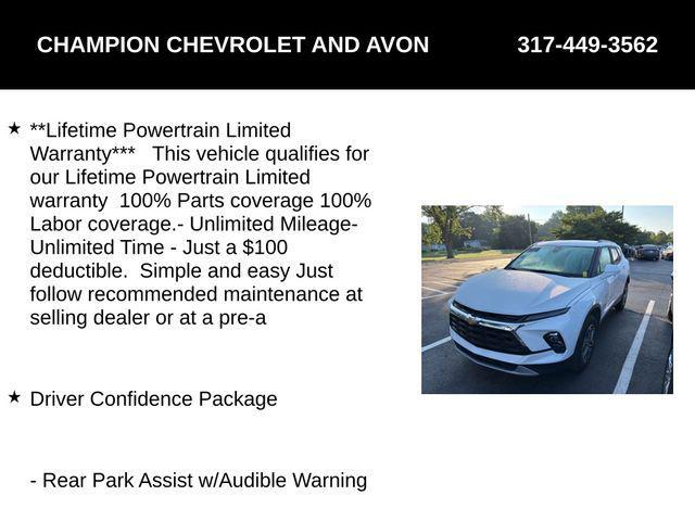 Photo of 2023 Summit White Chevrolet Blazer
