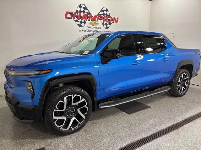 Photo of 2025 Riptide Blue Metallic Chevrolet Silverado EV