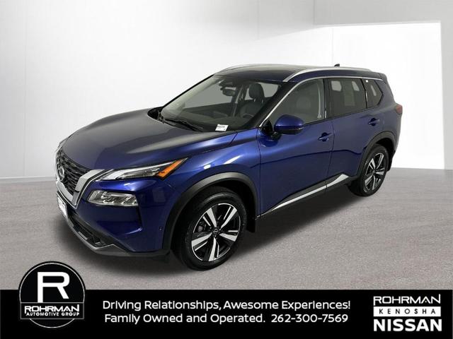 Photo of 2023 Caspian Blue Nissan Rogue