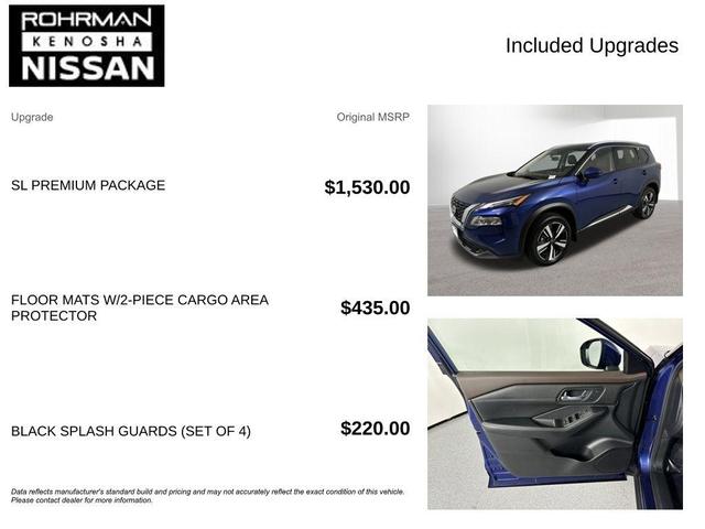Photo of 2023 Caspian Blue Nissan Rogue
