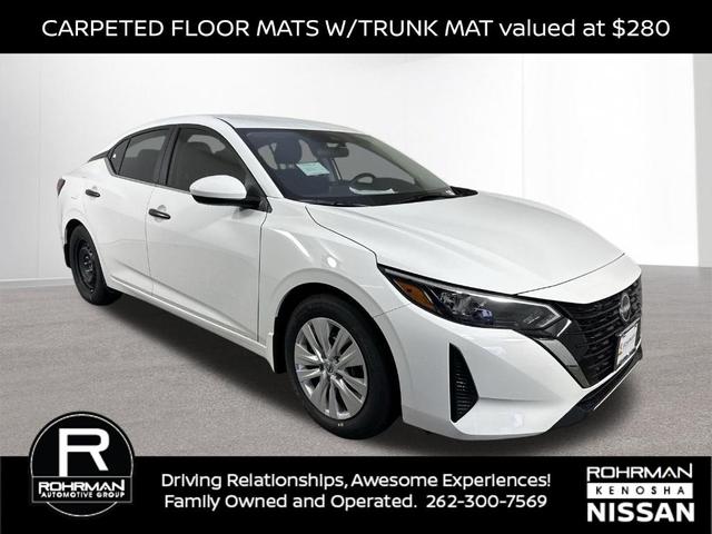 Photo of 2025 Cloud White Nissan Sentra