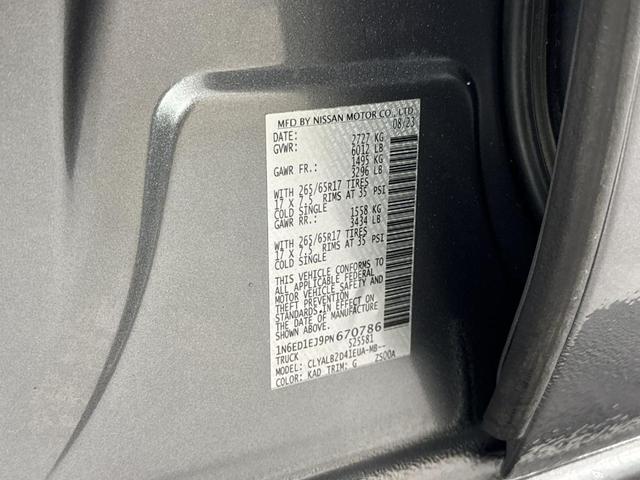 Photo of 2023 Gun Metallic Nissan Frontier