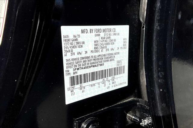 Photo of 2023 Shadow Black Ford Mustang Mach-E