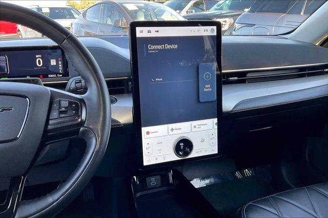 Photo of 2022 Star White Metallic Tri-Coat Ford Mustang Mach-E