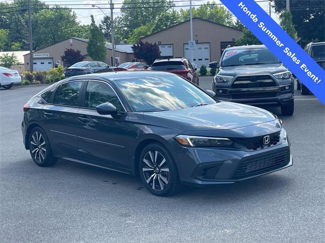 Photo of 2023 Meteorite Gray Metallic Honda Civic
