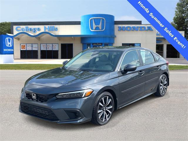 Photo of 2023 Meteorite Gray Metallic Honda Civic