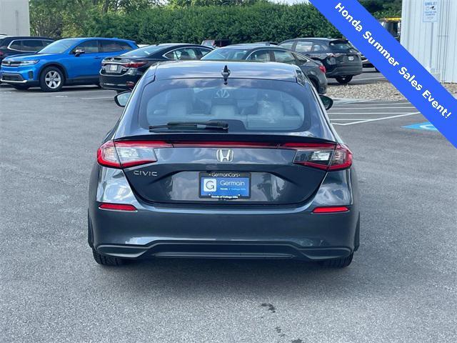 Photo of 2023 Meteorite Gray Metallic Honda Civic