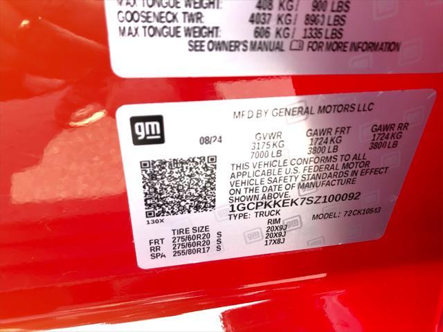 Photo of 2025 Red Hot Chevrolet Silverado 1500