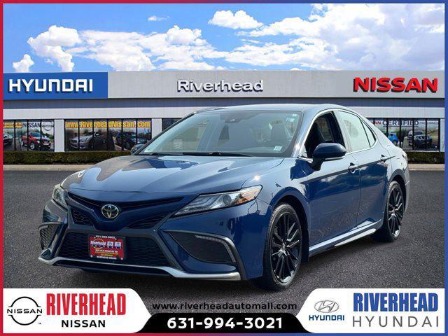 Photo of 2023 Blue Toyota Camry