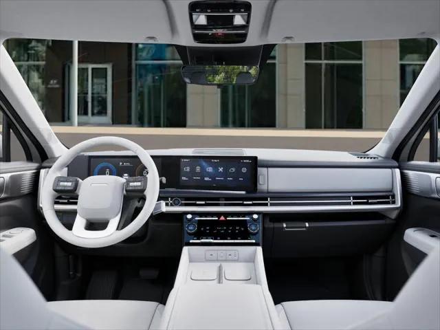 Photo of 2025 Serenity White Hyundai SANTA FE