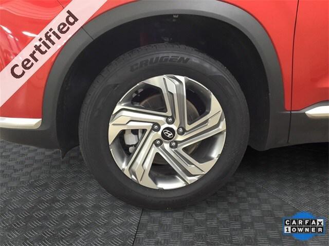Photo of 2022 Calypso Red Hyundai SANTA FE