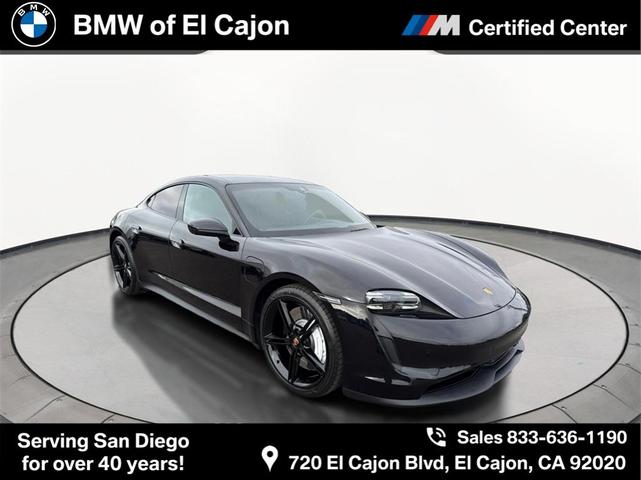 Photo of 2023 Jet Black Metallic Porsche Taycan