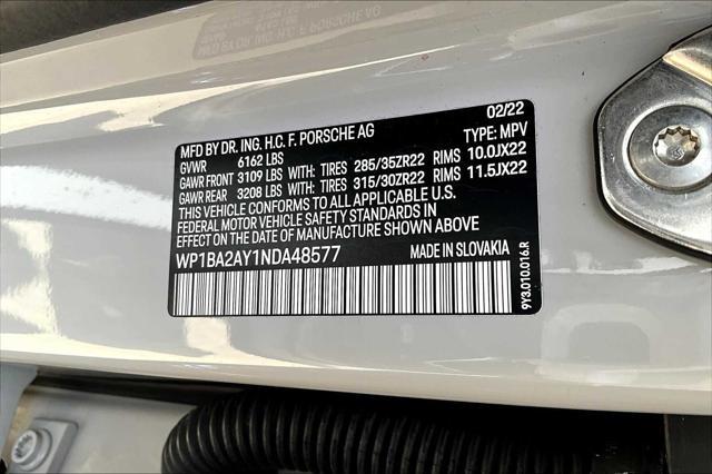 Photo of 2022 Quartzite Grey Metallic Porsche Cayenne