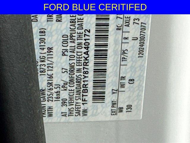 Photo of 2024 Oxford White Ford Transit-250
