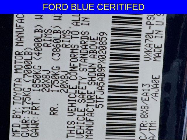 Photo of 2023 Blue Toyota Tundra
