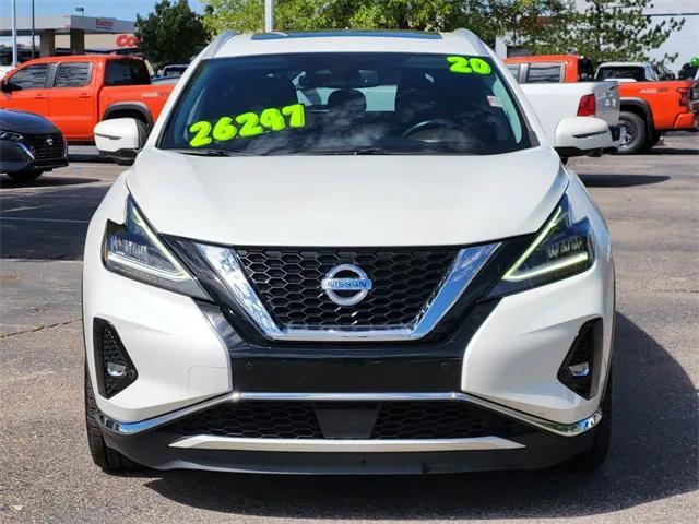 Photo of 2020 Pearl White Tricoat Nissan Murano