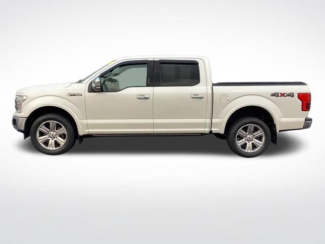 Photo of 2018 White Platinum Ford F-150