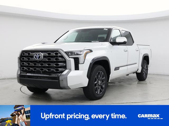 Photo of 2024 White Toyota Tundra Hybrid