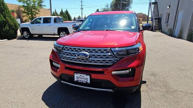 Photo of 2021 Rapid Red Metallic Tinted Clearcoat Ford Explorer