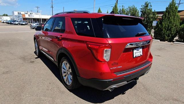 Photo of 2021 Rapid Red Metallic Tinted Clearcoat Ford Explorer