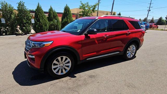 Photo of 2021 Rapid Red Metallic Tinted Clearcoat Ford Explorer