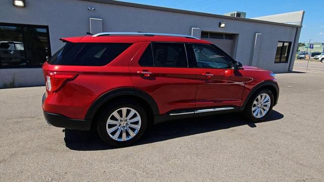 Photo of 2021 Rapid Red Metallic Tinted Clearcoat Ford Explorer