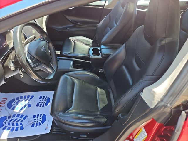Photo of 2014 Red Multi-Coat Tesla Model S