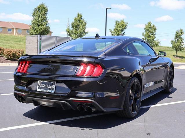 Photo of 2021 Shadow Black Ford Mustang