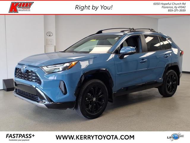 Photo of 2024 Cavalry Blue Toyota RAV4 Hybrid